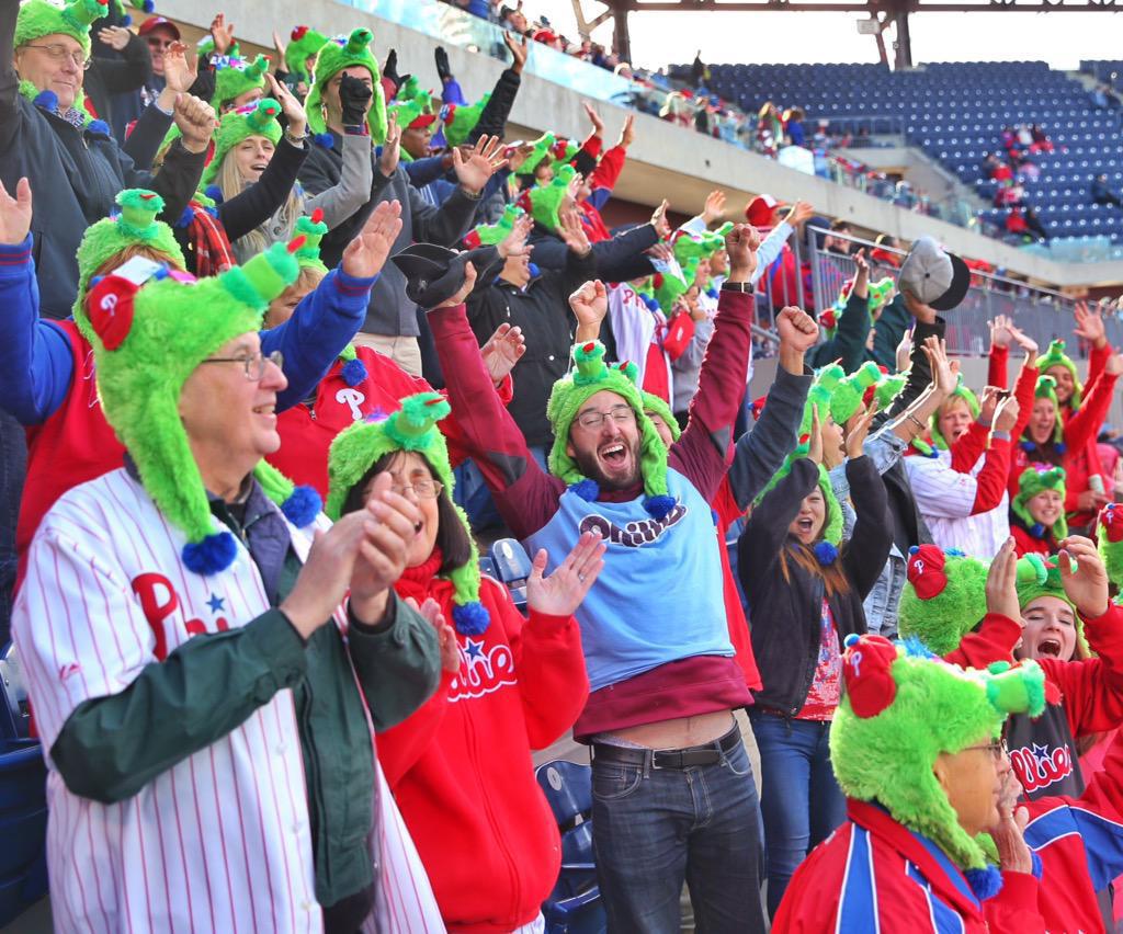 philly phanatic dangle hat