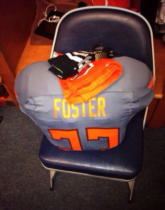 Bowling Green's gray football uniforms for tonight's bowl game.