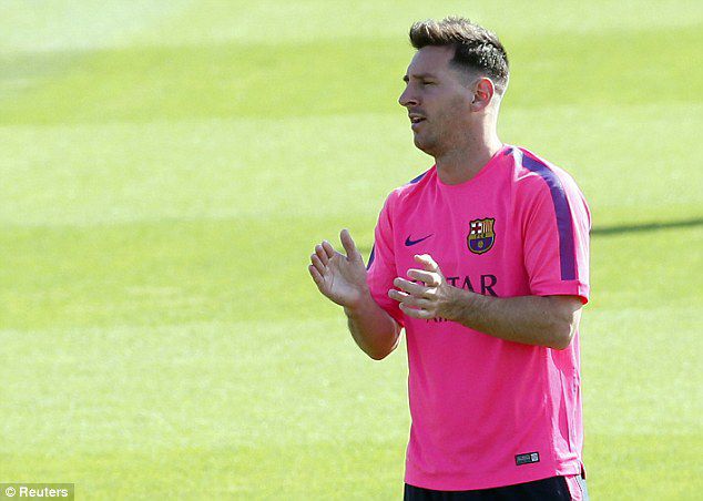 Messi New Hair Style