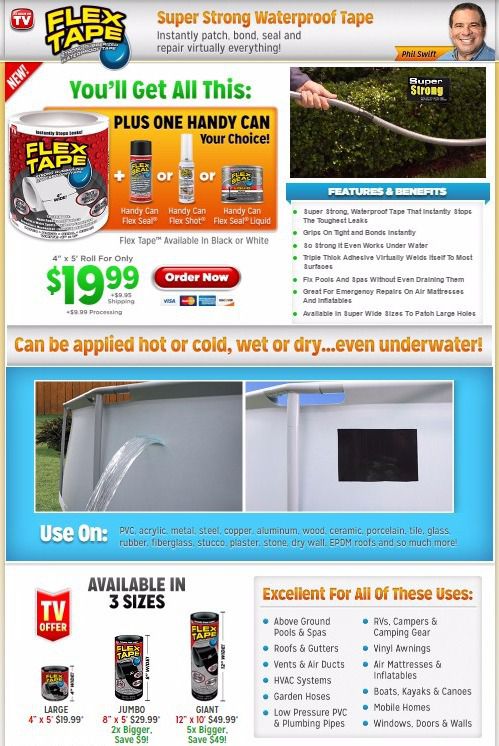 Flex Seal Tape Reviews >> Flex Seal Tape Reviews Too Good To Be True Flex Seal Tape Reviews >> Flex Seal Tape Reviews Too Good To Be True