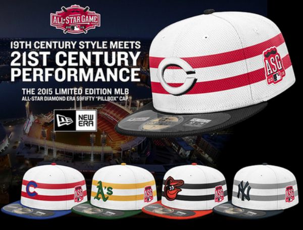 The MLB All-Star Game pillbox caps are the most predictable thing