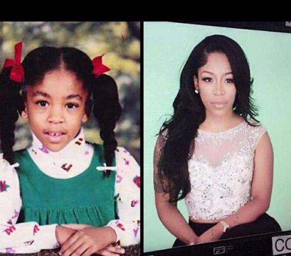 Before &amp; After: K. Michelle Shuts Down Bleaching Rumors 