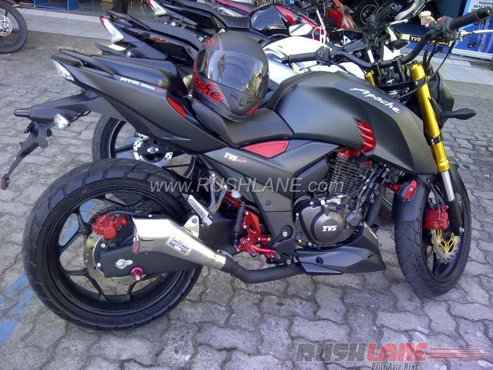 Tvs Apache Rtr 200 4v Modified