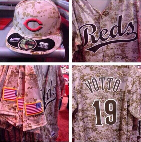 cincinnati reds uniforms tonight