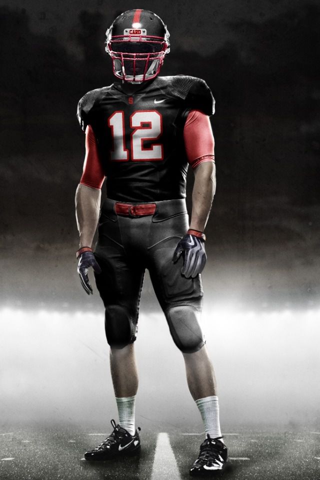 【新品未使用】Stanford Cardinal Football ユニフォーム mens-nike-cardinal-stanford-