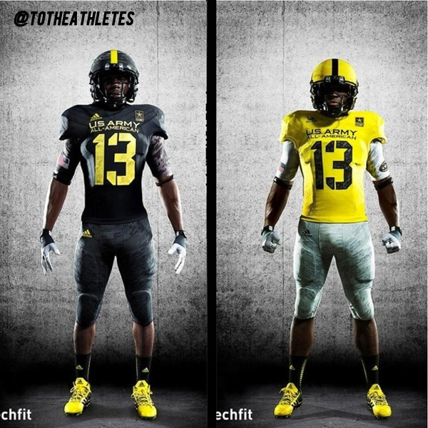 Adidas sponsored uniforms for the "All American" game staring the best