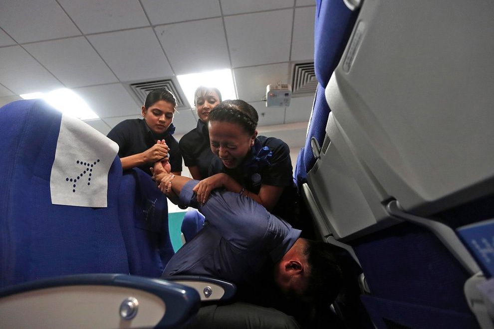 Flight Attendant Training at Indigo Airlines in India