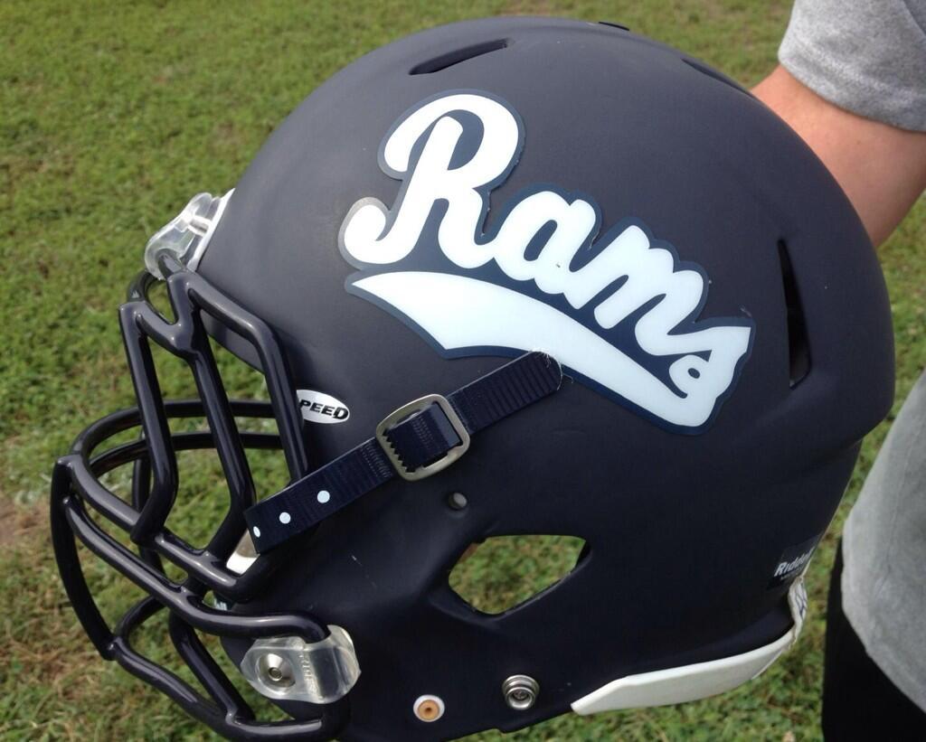Rochester High School (PA) New Football Helmets.