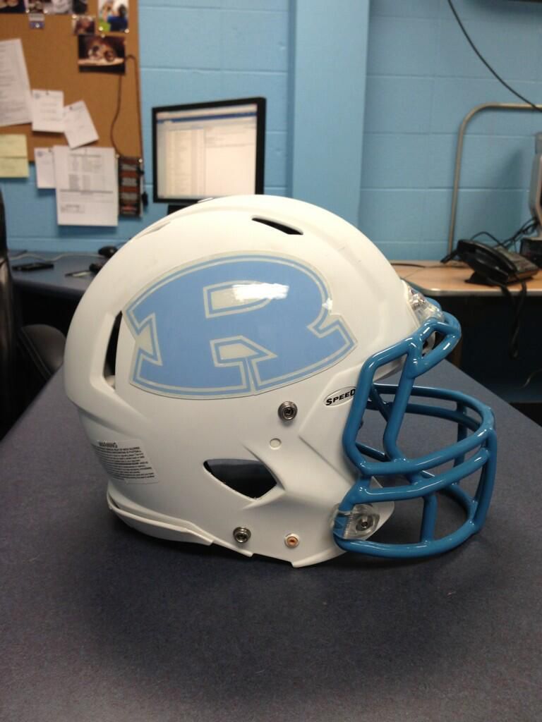 Reagan High School (TX) New Football Helmets.