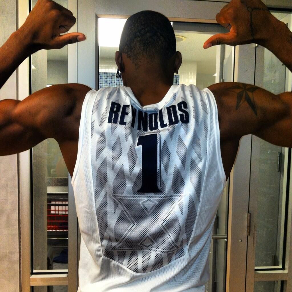 Xavier's new basketball jerseys.