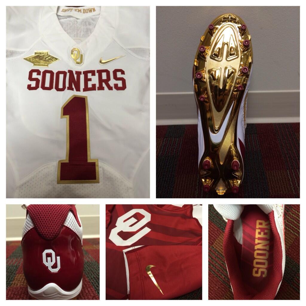 Oklahoma's new Red River Rivalry gear.