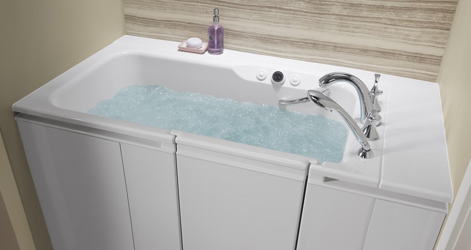 walk down tub