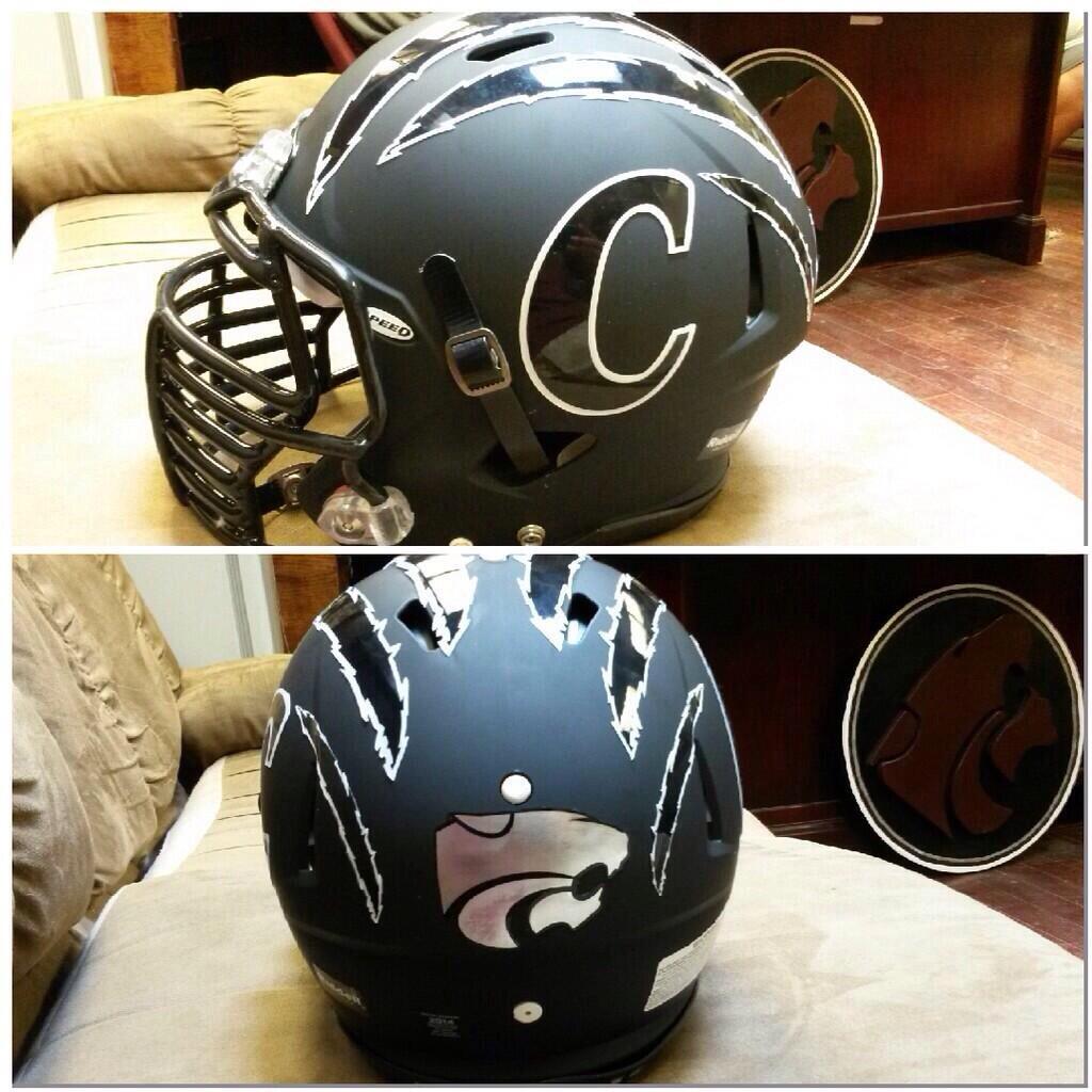 Central High School (LA) new football helmets. (via ClaytonHand11)