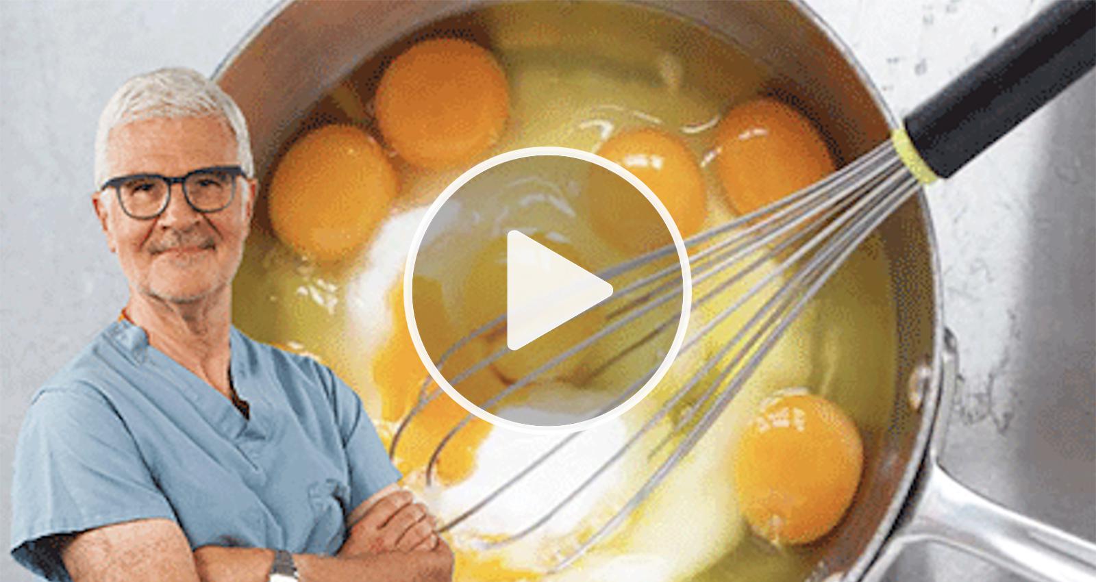 Egg Yolk Empty Bowels