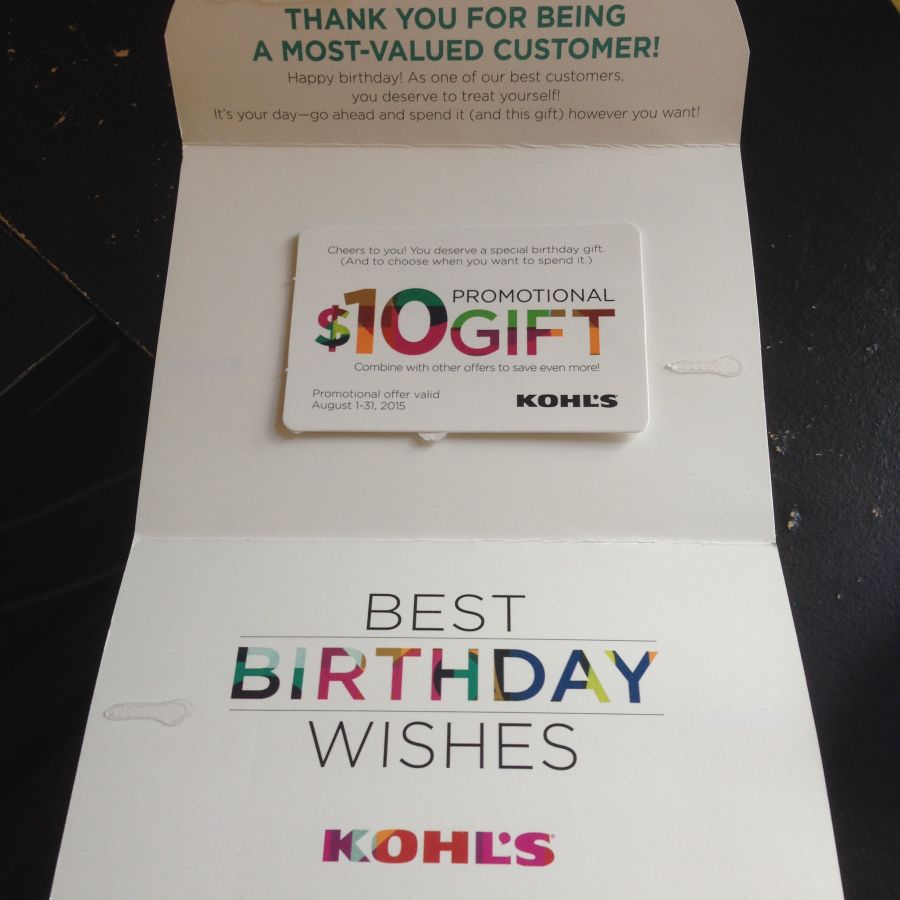 Kohl's B'day Gift, Free Admirals Club Membership In, Instant FIA ...