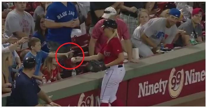 This Kid Who Catches A Foul Ball Has SO Much More Game Than You