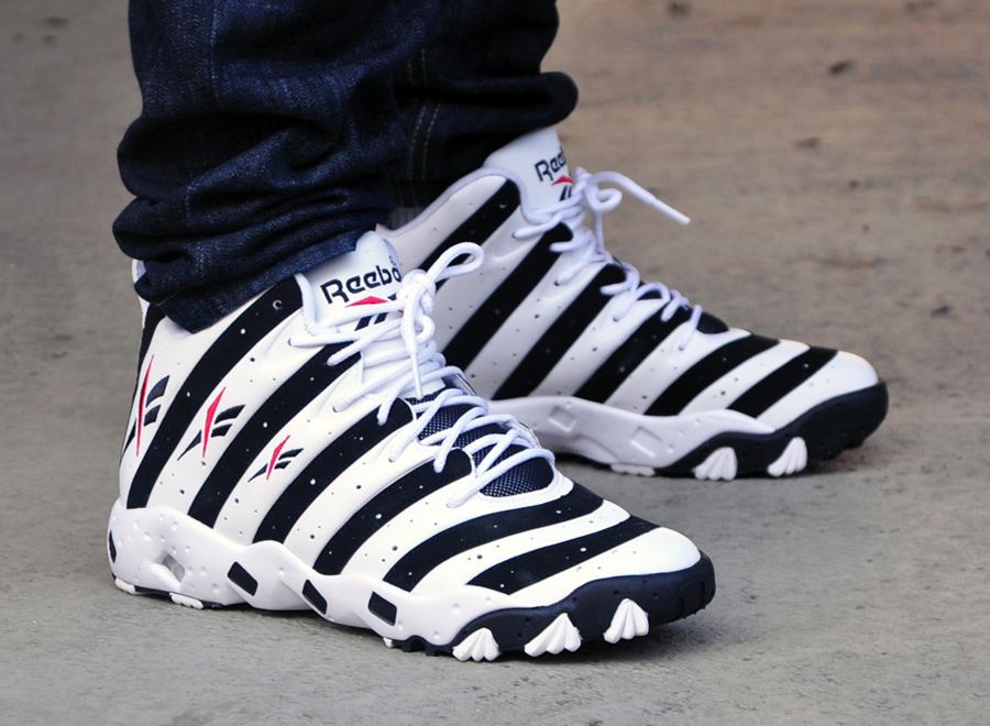 reebok zebra basketball shoes