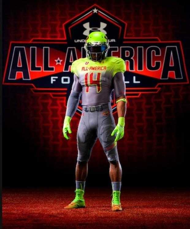 Uniforms for 2014 Under Armour All America Football Game.