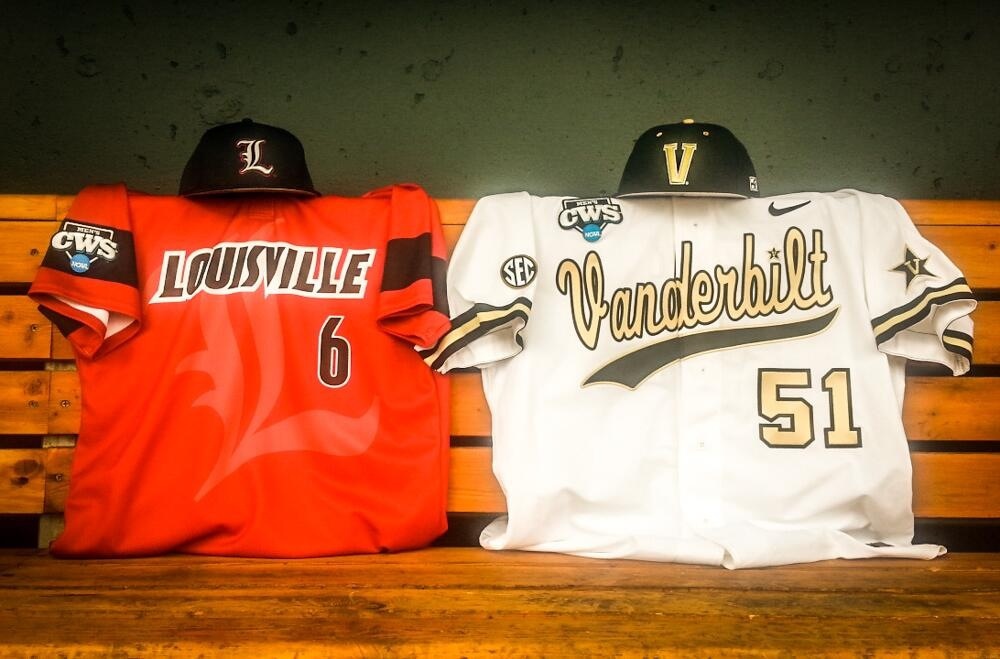 Louisville and Vandy's jerseys for today