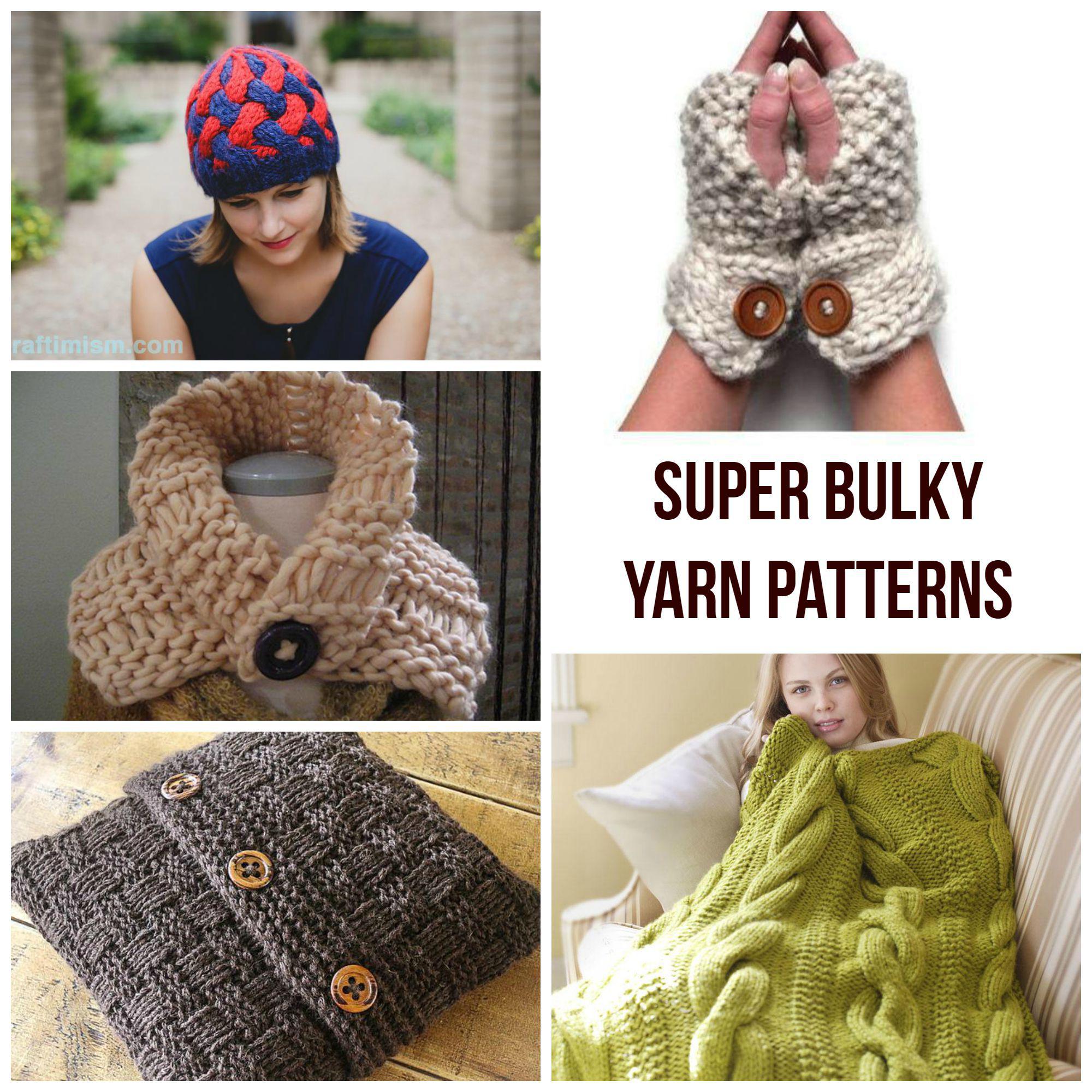 Quick Knits! Super Bulky Yarn Patterns - Craftsy