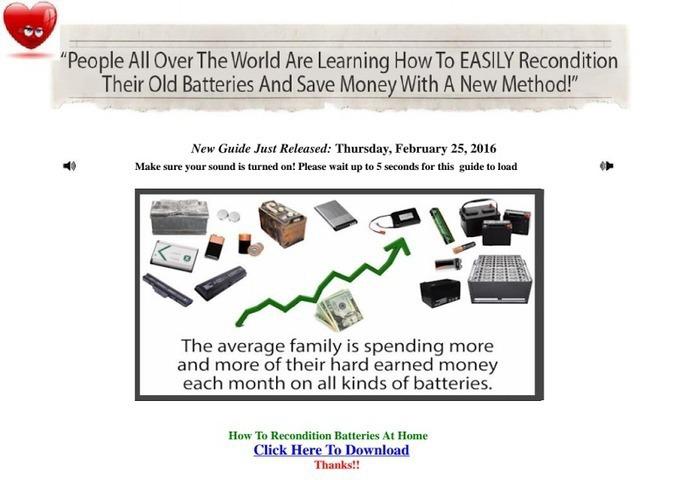 EZ Battery Reconditioning Free Download.pdf | PDF Free ...