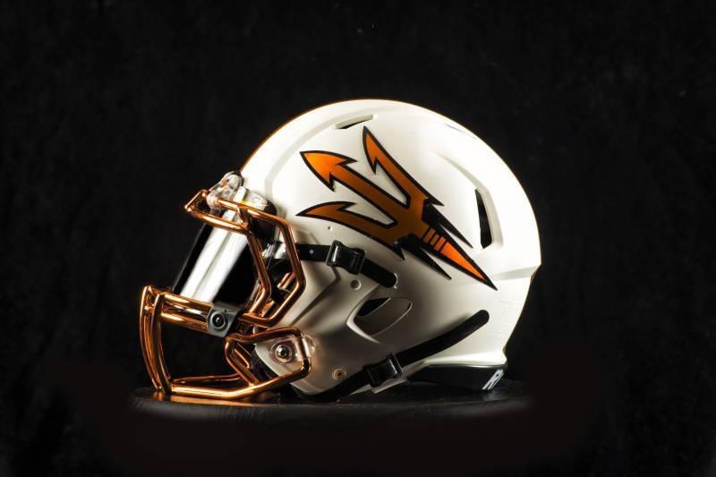 Arizona State's new helmets