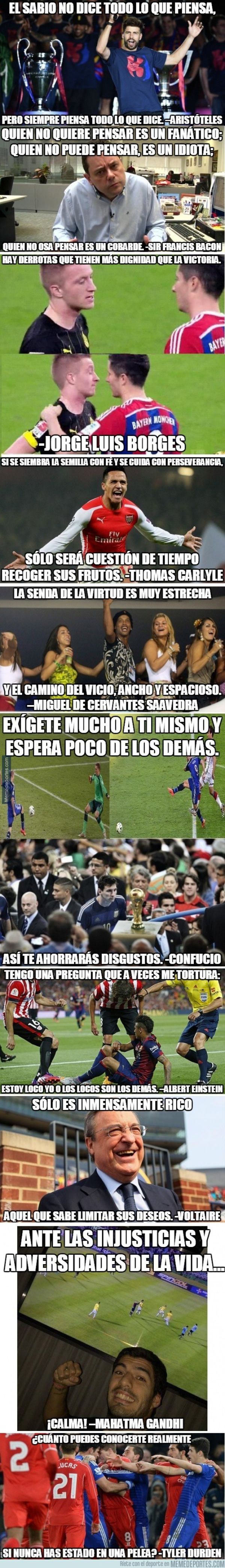 Frases célebres y fútbol