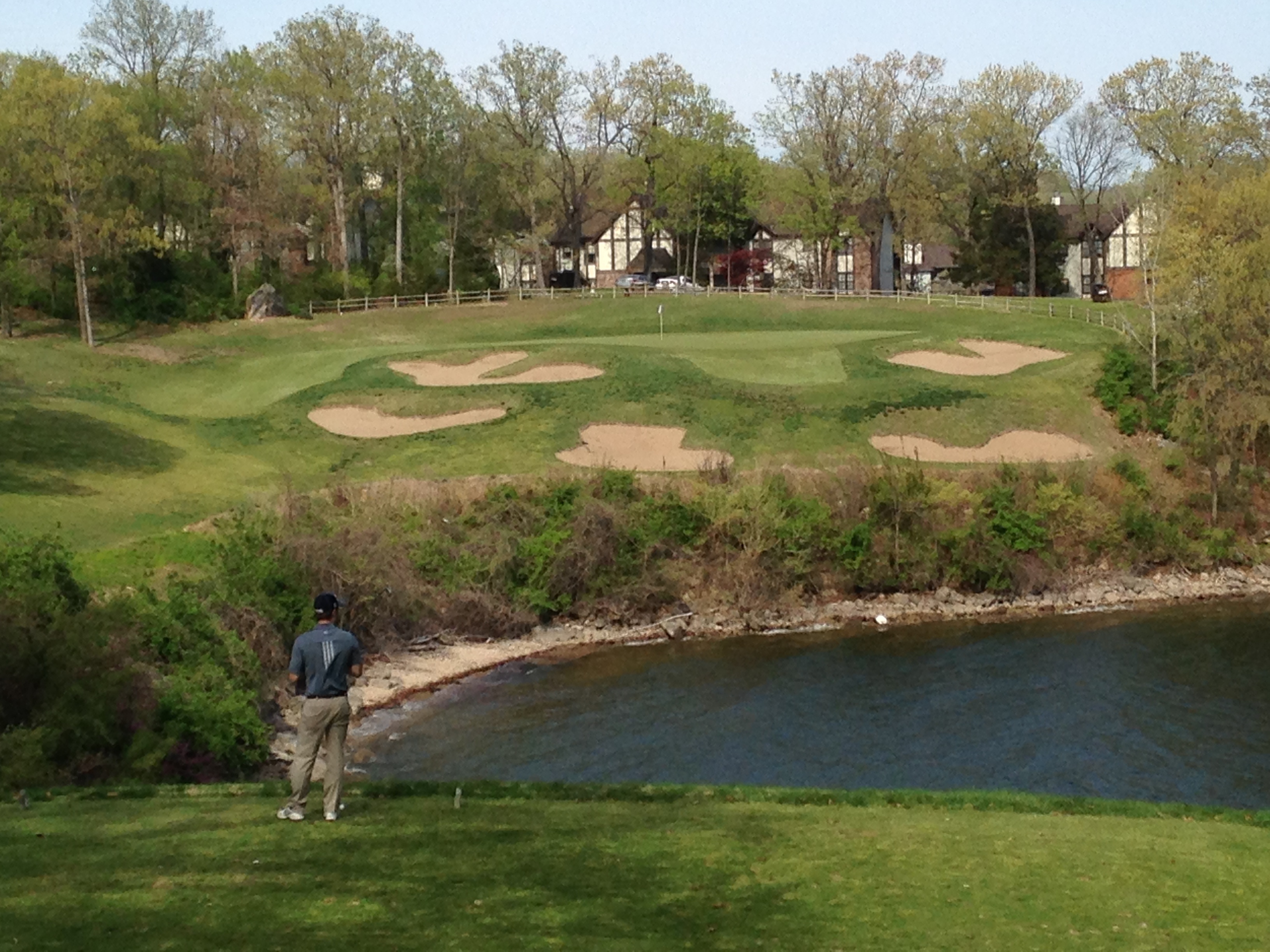 Hole 4 at The Cove Course, Lake of the Ozarks. w/ Caleb Oliver , Joe