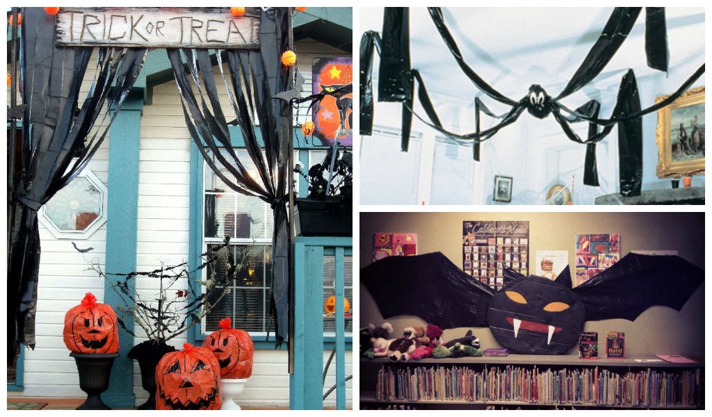 22 Creepy Diy Trash Bags Halloween Decorations Architecture Art