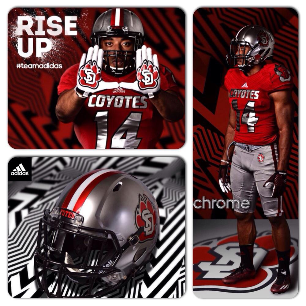South Dakota's new football uniforms
