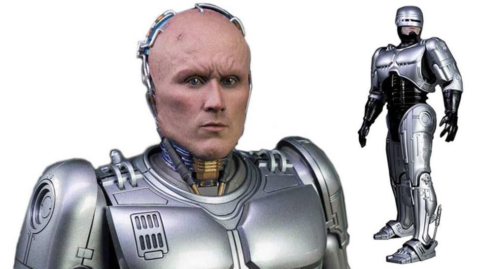 Робокоп без шлема. Robocop без шлема. Робокоп лицо. Путин Робокоп. Робокоп в полный рост