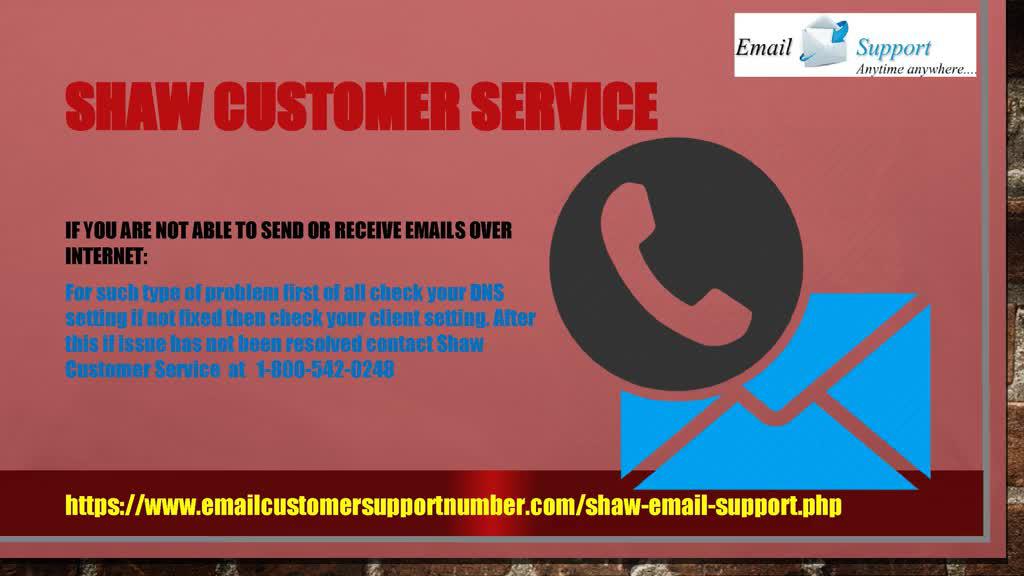  Shaw customer service On LockerDome
