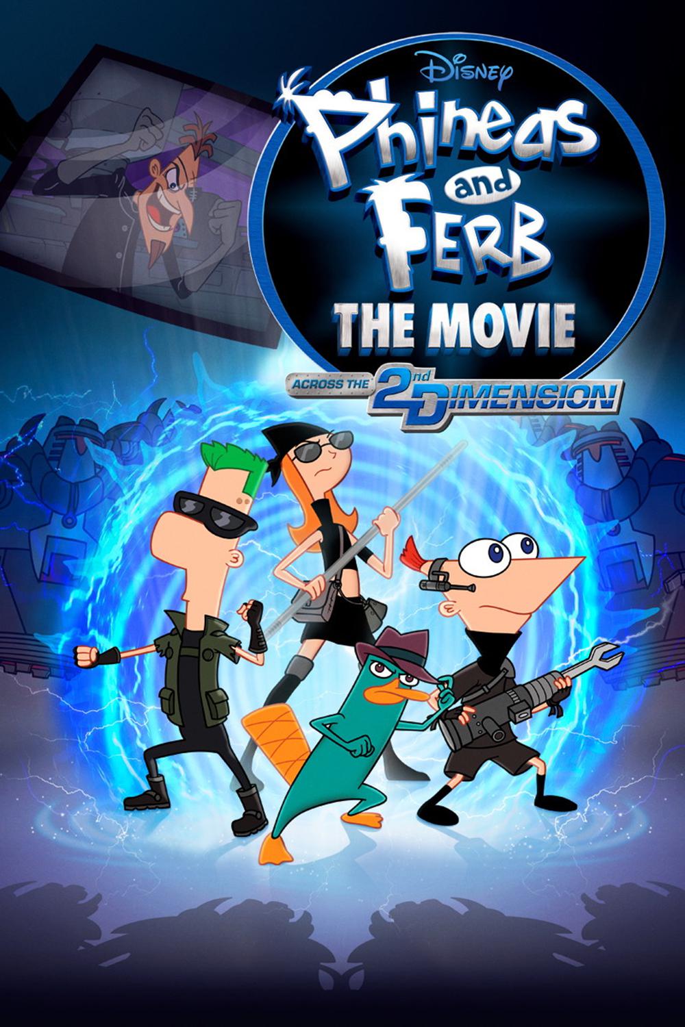 Watch Phineas and Ferb the Movie Across the 2nd Dimension