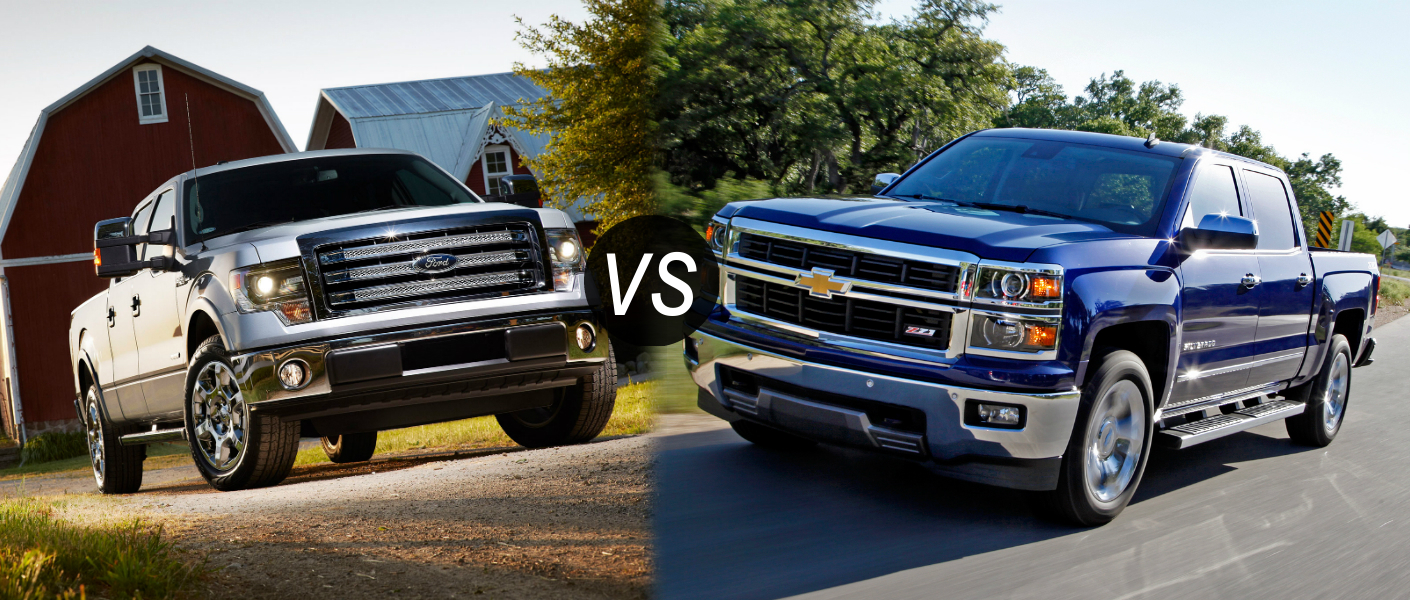 2014 Ford F 150 vs 2014 Chevy Silverado 1500