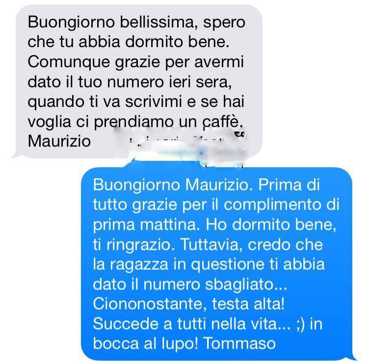 Quando chiedi il numero ad una Tipa ma lei ti da buca!