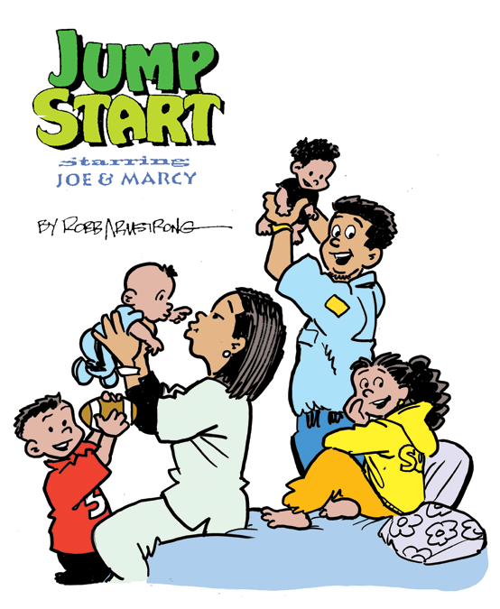 Jump Start by Robb Armstrong http//bit.ly/1esUBfx ABOUT Packed