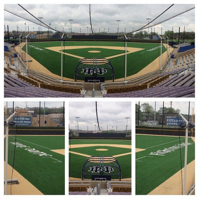 Notre Dame s New Baseball Turf Field 