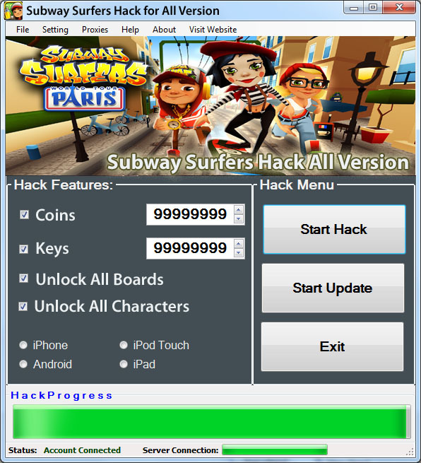 Cheat Codes For Subway Surfers Android