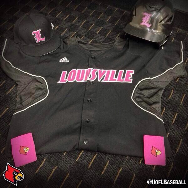 Louisville's pink jerseys