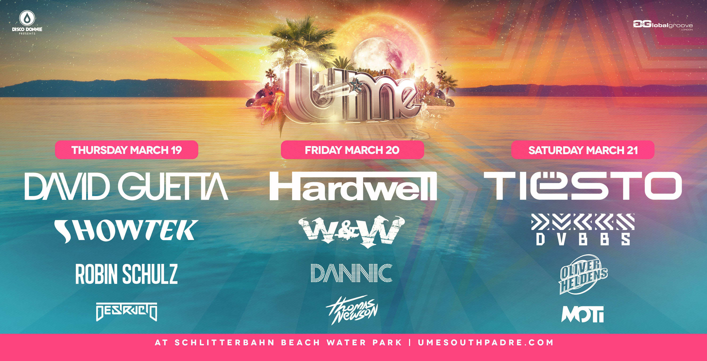 GIVEAWAY 2 3 DAY GA PASS To Ultimate Music Experience UME 