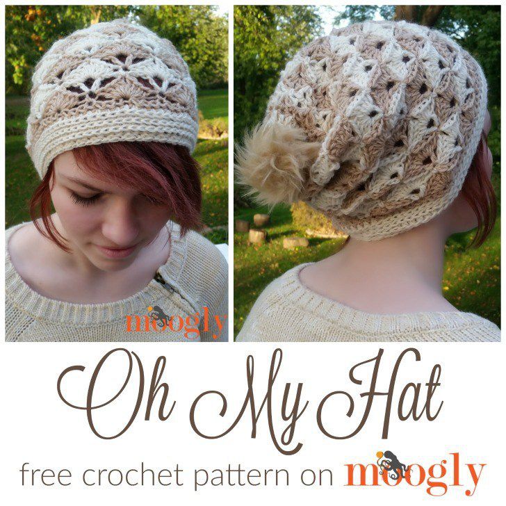 Free Crochet Pattern: Oh My Hat - Moogly